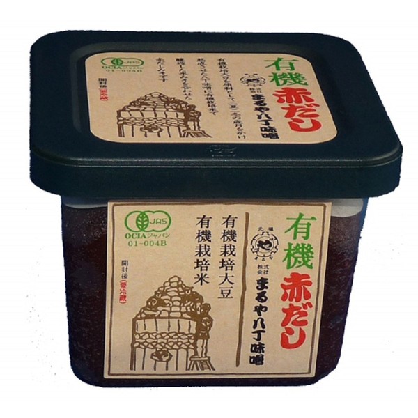 Maruya Hatcho Miso, Organic Red Soup, 17.6 oz (500 g)