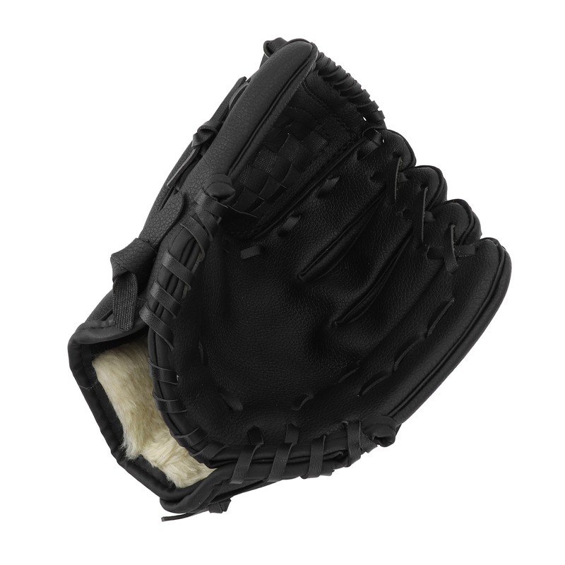 Baseball Glove Ergonomic PU Leather Baseball Mitts Softness Professional Baseball