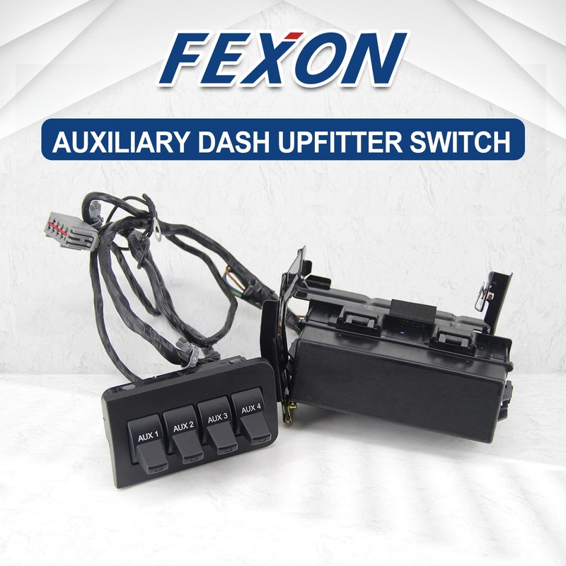 Auxiliary Dash Upfitter Switch Replacement for Ford F250 F350 F450