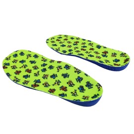 Kids Athletic Insoles with Arch Support Kids Shock Absorbing Inserts for Cushion and Comfort Best Replacement Insole (Toddler 5-8)
