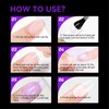 Gelike ec 552pcs Medium Coffin Nail Tips for Nail Design