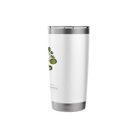 Honeydew Melon Vine Botanical Art Vector Stainless Steel Insulated Tumbler