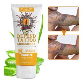 Protector Solar Tatuajes Hidratante Revitaliza Protege