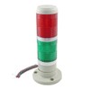uxcell 24V DC Industrial Red Green LED Signal Tower Lamp
