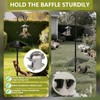 Stainless Steel Squirrel Baffle Bracket, Rustproof Chew-Proof Holder for Bird