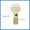 VekAuto 4 Sets M6x1.0mm Metric Thread Banjo Bolts Brake Fitting