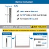 Muzata 20 Pack 1/8" Invisible Cable Railing Kit Hardware Cable