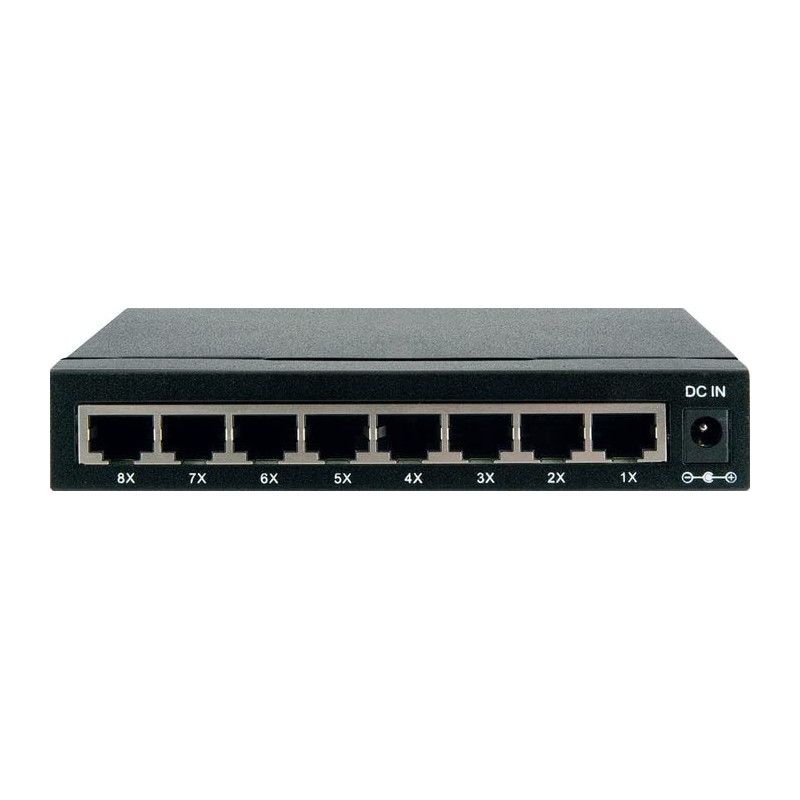 Schwaiger Network Switch 8-Port 10/100/1000 Mbit/s, NWSW8 011