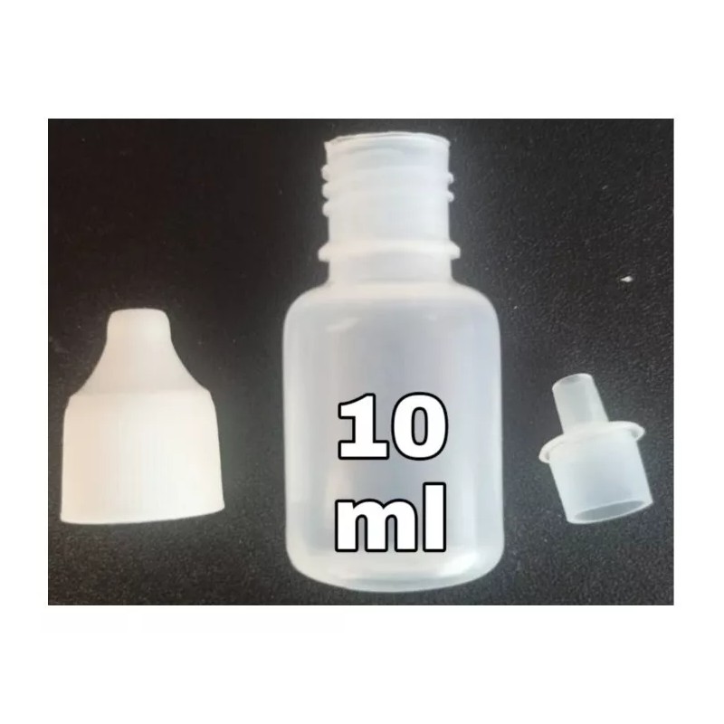 poli-clean 100 Goteros Translucido Dif.medidas (5,10,15,20 Y 30 Ml)
