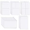 Skycase A5 Binder Pockets, 6-Hole Zipper Pockets Plastic Loose-Leaf Folders,