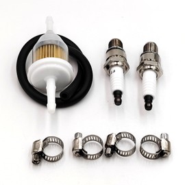 CLCHUN 3208303-S Air Oil Filter Kit For Kohler SV810 SV820 SV830 SV710 SV715 SV720 SV725 SV730 SV735 SV740 20HP-27HP, Black