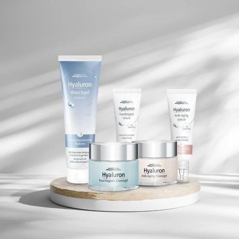 Hyaluronic Anti-Ageing Cream Gel I Reduces Wrinkles I with SPF30