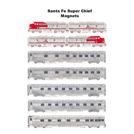 Santa Fe Super Chief of 7 magnets Andy Fletcher