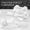 YourFacePillow- Back Sleeper Beauty Pillow, Cervical Neck Pillow, Patented Contour