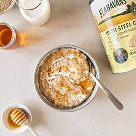 Flahavan's Quick to Cook 5 Minute, Irish Steel Cut Oatmeal, 24 Ounce (Pack of 6)