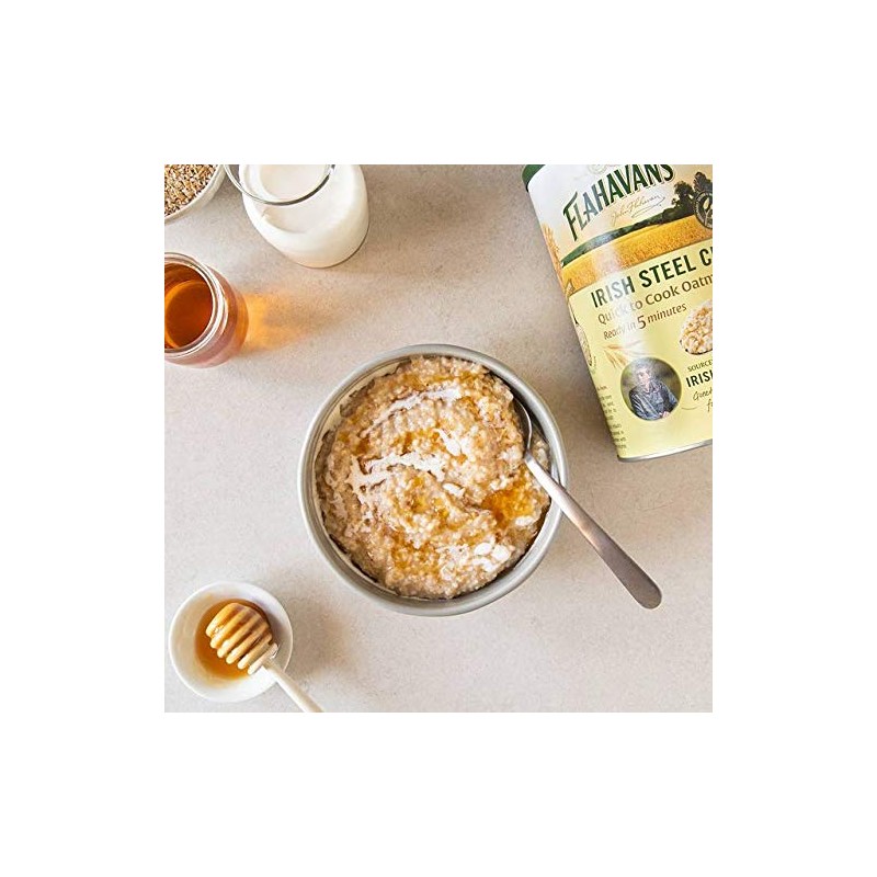 Flahavan's Quick to Cook 5 Minute, Irish Steel Cut Oatmeal,