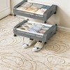 Caja De Almacenamiento Para Zapatos Debajo De Cama Bolsa 2pc