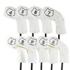 HELLO NRC Golf Headcovers for Putter Black Four-leaf clover golf