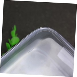 Baluue 6pcs PVC Zipper Travel Cosmetic Bag for Toiletries Portable Makeup Organizer for Men and Women for Home and Travel Use