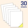 30 Sheets, Printable White Sticker Paper, Laser/Inkjet Printing - Matte,