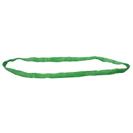 Mytee Products 10 ft Green Polyester Endless Round Sling 5300 LBS Vertical Capacity | 4200 LBS Choker | 10600 LBS Basket | Heavy Duty Endless Sling for Wrecker Recovery, Lifting & Towing
