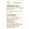 Turmeric B60 Alcohol-Free Herbal Extract Tincture, Turmeric (Curcuma Longa) Dried
