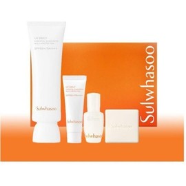 Sulwhasoo Whitening Cream 50ml SPF50+ Special Set No. 1 Creamy Glow No. 2 Milky Tone Up / 설화수 상백크림 50ml SPF50+ 기획 세트 1호 크리미 글로우 2호 밀키 톤 업