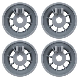 165314 Dishwasher Rack Wheels Fit for Bo-sch Ken-more Dishwasher Wheels Lower Rack-Replace 420198 AP2802428 PS3439123 423232 EAP3439123 PS8697067 PACK OF 4 by AMI PARTS