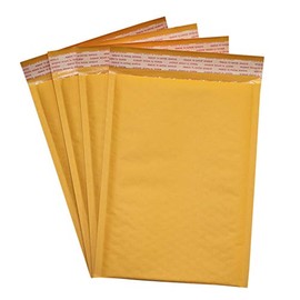 Secure Seal #6 12.5x19 Kraft Bubble Mailers Padded Shipping Envelopes (Pack of 100)