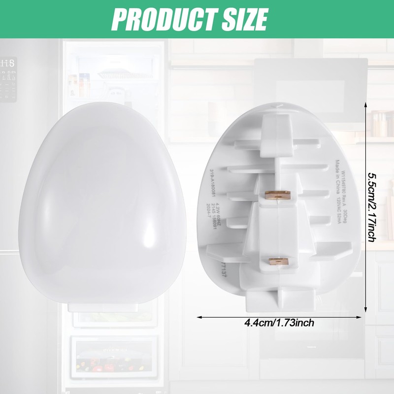 W11251749 Refrigerator Led Light Bulb, Refrigerator Freezer Light Bulb Replacement