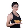 HealthGoodsIn - Ceramic Neti Pot for Nasal Cleansing Freckle Pattern