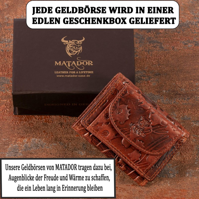 MATADOR 556 Small Mini Purse, Printed brown