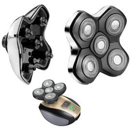 Universal Magnetic 5 Blades for Freebird, Head Shaver Replacement Heads for Universal Replacement Heads