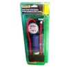 Foot Pump with Gauge - Good for Schrader, Presta and