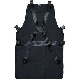 Pelocapa Barber Apron Hair Stylists Tools Apron Professional Waterproof Haircutting Apron with 3 Pockets, Black