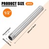 Stainless Steel Pipe Fittings, 2 Pieces 200 mm 1/2 Inch