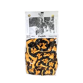 Antica Madia Farfalle Pasta with Paprika and Black Squid Ink