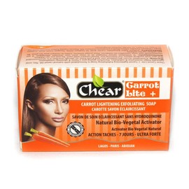 Carrot Lite+ Skin Brightening Exfoliating Soap 150g - with natural bio vegetal activator