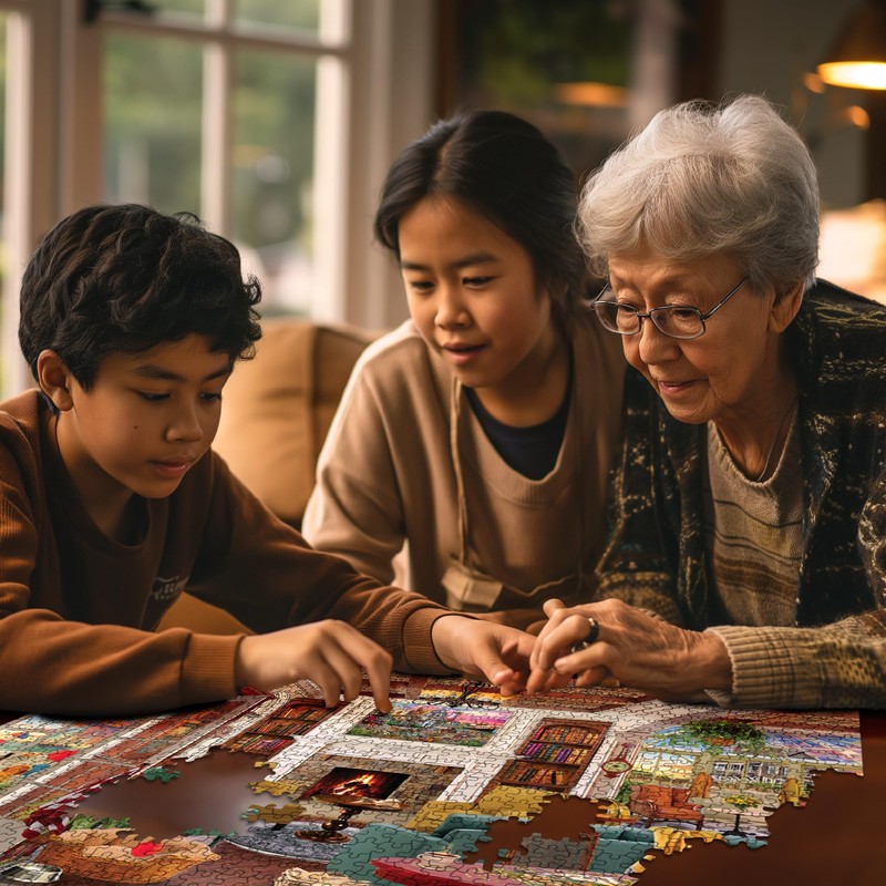 White Mountain Seaside Dreams 1000 Piece Jigsaw Puzzle Summer Beach