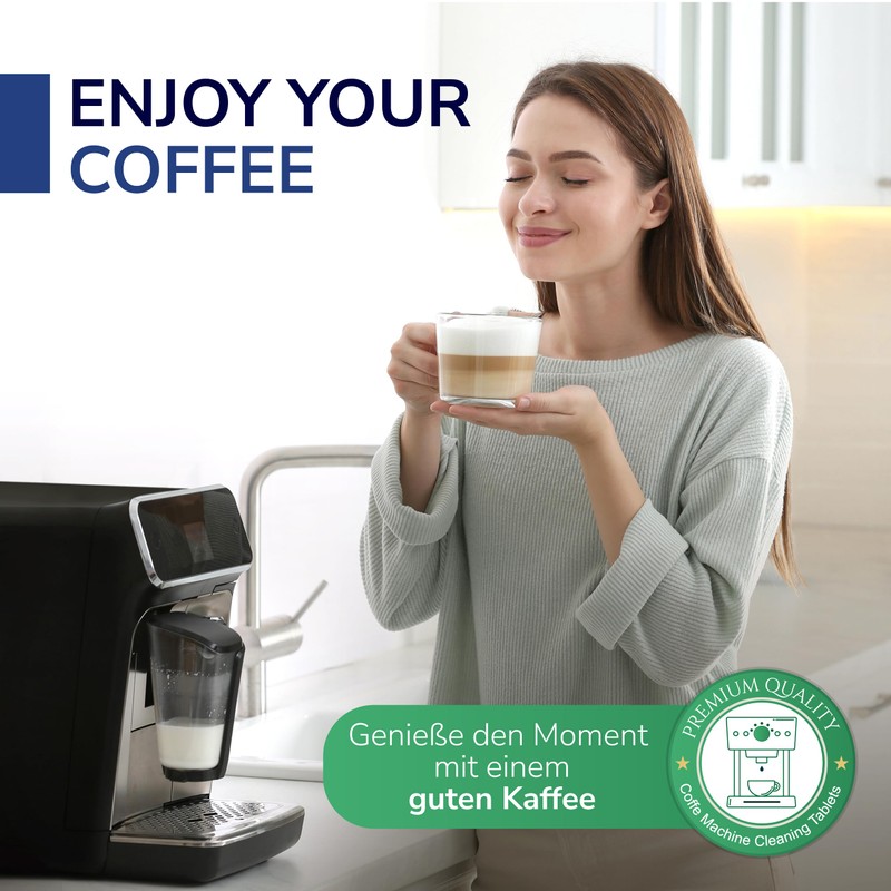 Cleaning Tablets for Fully Automatic Coffee Machines - Compatible and