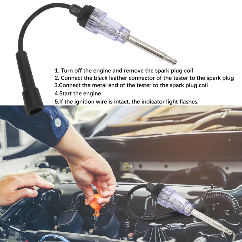 Ignition Tester, Spark Plug Tester, Ignition System Coil Car, Ignition