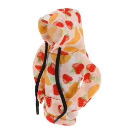 HEROFFIX 1 Pc Gear Shift Knob Cover Decoration Stick Shifting Handle Protector 5.91"x4.33" Fruit Hoodie Style Yellow Red Green Pink Polyester