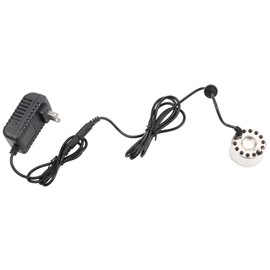 12LED Mist Maker Fogger Water Fountain Pond Fog Machine Atomizer with Power Adapter  100‑240V