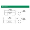 FLUKE Fuse FLU 11A 0FLU011.T Ceramic 10x38 11A for Multimeters