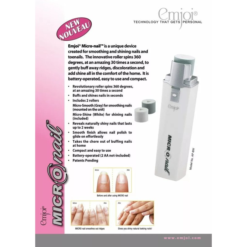 Emjoi Micro-Nail Battery-Operat