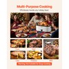 VEVOR Roaster Oven, 26QT Electric Roasting Pan, 150-450℉ Adjustable Temperature