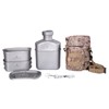 Boundless Voyage Titanium Military Canteen Outdoor Camping Hiking Water Bottle