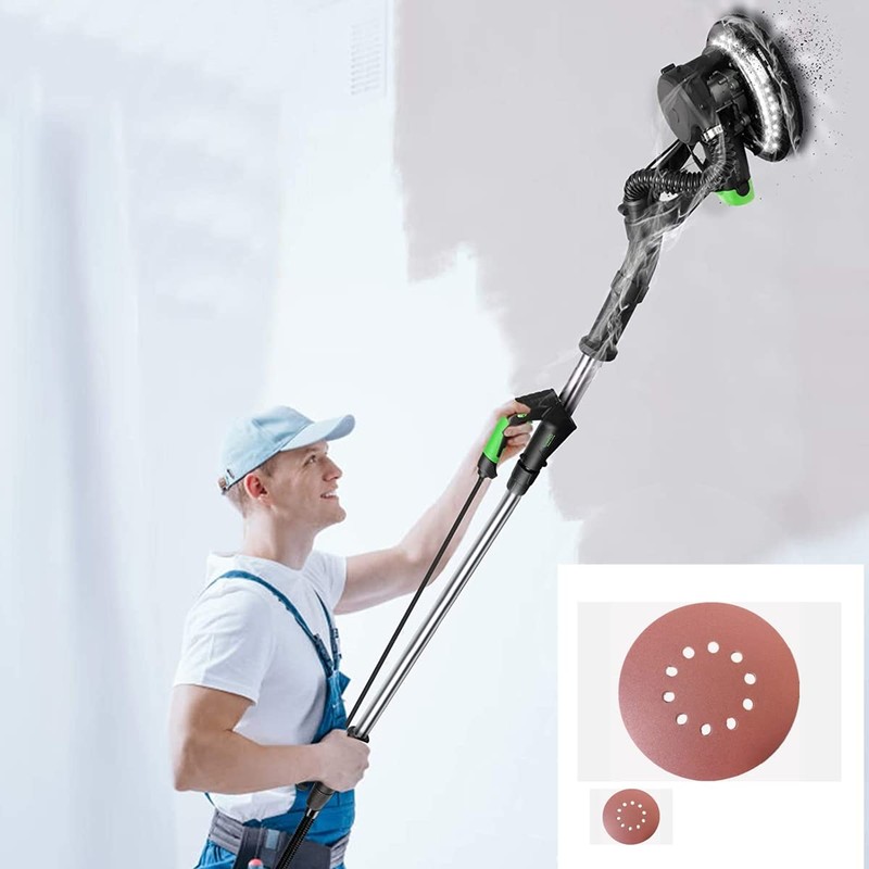 FEIHU 225mm Sanding Disc 120 Grit 10 Holes. Hook and
