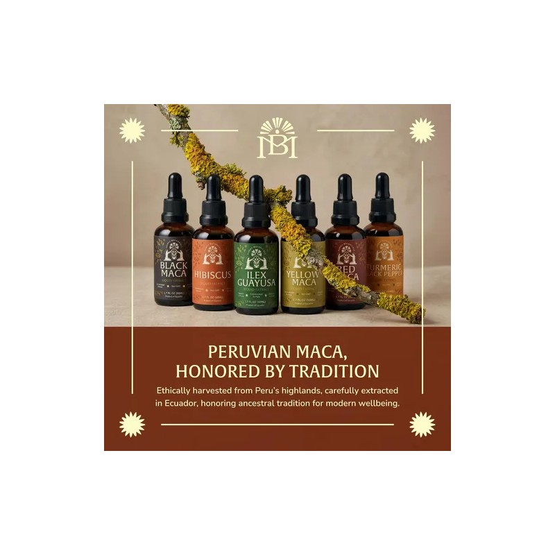 Munay Botanicals Gotas Maca Roja 50 Ml Vegano