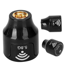 5.8G 3dBi RHCP High Gain Antenna, Low Feeder Loss Bendable & for FPV Racing Drone Parts Accessory (Black)